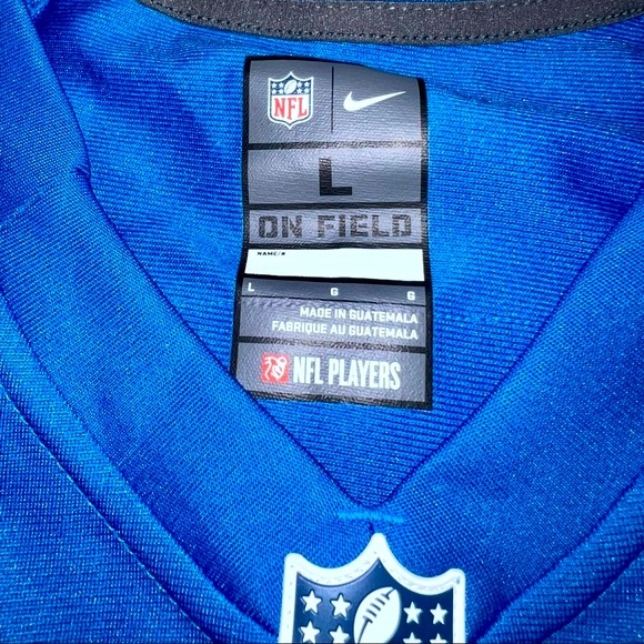 SOLD DO NOT BUY NFL Detroit Lions #15 GOLDEN TATE Men’s L Nike Football Jersey - Picture 3 of 6